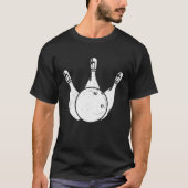Bowling Ball Pin Bowler Strike Bowling Legend Bowl Tシャツ (正面)