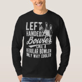 Bowling Ball Pin Bowler Strike Bowling Team Bowlin Tシャツ (正面)