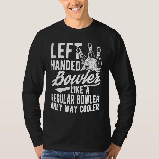 Bowling Ball Pin Bowler Strike Bowling Team Bowlin Tシャツ (正面)