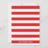 Bowling Birthday Party 招待状 (裏面)