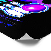 Bowling Birthday Party 8th Rollin Into 8 Year Old  ポスター (角)