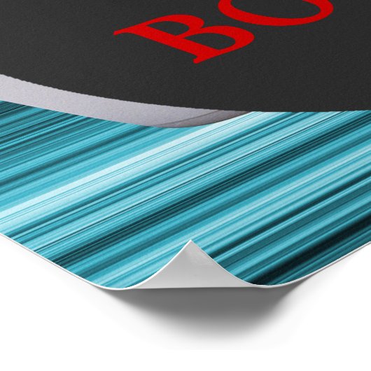 Bowling Birthday Party Poster ポスター (角)