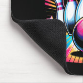 Bowling Birthday Rollin Into 5 Party 5th Birthday マウスパッド (コーナー)