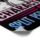 Bowling Built My Character - The Split Personality ポスター (角)