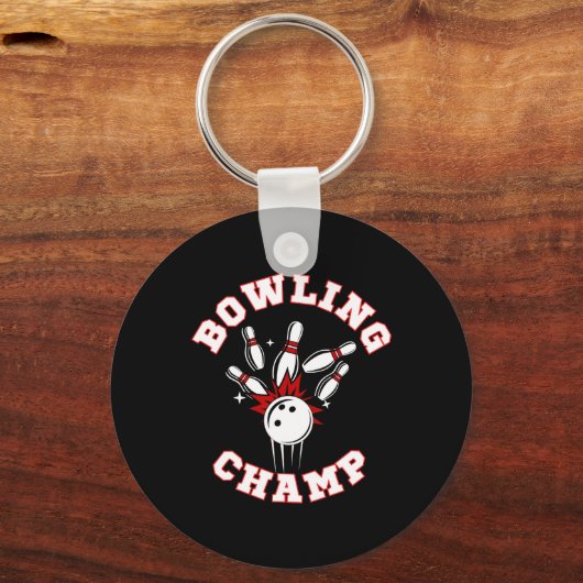 Bowling Champ Champion  キーホルダー (正面)