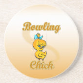 Bowling Chick コースター (正面)