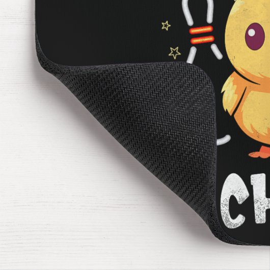 Bowling Chick Funny Chicken Athlete Bowler Men Wom マウスパッド (コーナー)