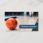 Bowling Coach | Photo Sport Orange 名刺 (裏面)