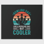 Bowling Dad ラッピングペーパー (フラット)