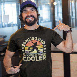 Bowling Dad Fun Bowling Tシャツ