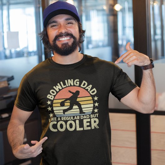 Bowling Dad Fun Bowling Tシャツ