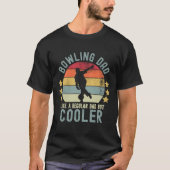 Bowling Dad Like a Regular Dad But Cooler Tシャツ (正面)