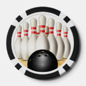Bowling Design Poker Chips ポーカーチップ (裏面)