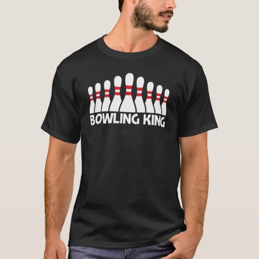 Bowling For Men Dad Boys Spare Ball Game League Tシャツ (正面)