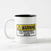 Bowling Gift - Bowler Funny Saying ツートーンマグカップ (左)