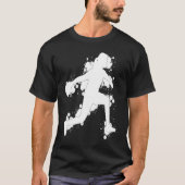 Bowling Girl Ball Pin Bowler Strike Team Bowling A Tシャツ (正面)