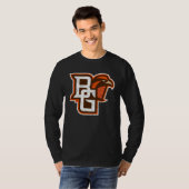 Bowling Green BGSU Falcons Distressed Primary Tシャツ (正面フル)