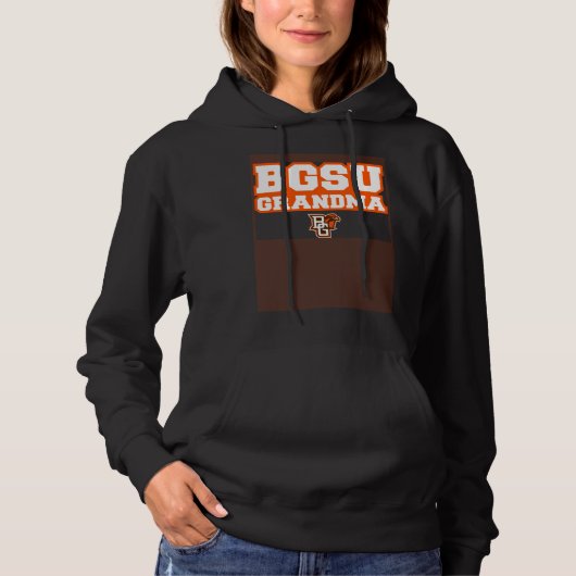 Bowling Green BGSU Falcons Grandma パーカ (正面)