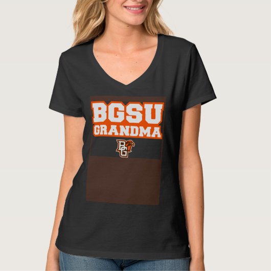 Bowling Green BGSU Falcons Grandma Tシャツ (正面)