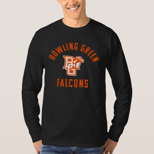 Bowling Green BGSU Falcons Large One Color Tシャツ (正面)