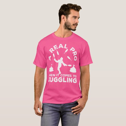 Bowling Juggling Real Professional Circus Juggler Tシャツ (正面フル)