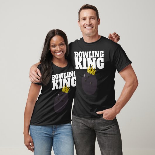 Bowling King funny Bowling King Tシャツ (ユニセックス)