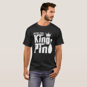 Bowling King Pin Bowler League Parody Tシャツ (正面フル)