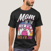 Bowling Mom Pin Bowler Strike Bowling Girl Bowling Tシャツ (正面)