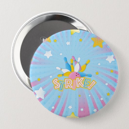 Bowling Party  缶バッジ (正面&裏面)
