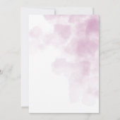 bowling party birthday  招待状 (裏面)