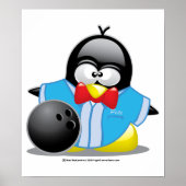 Bowling Penguin ポスター (正面)