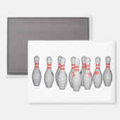 Bowling Pin マグネット (正面/裏面)
