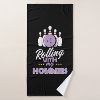 Bowling "Rolling With My Hommies" バスタオル