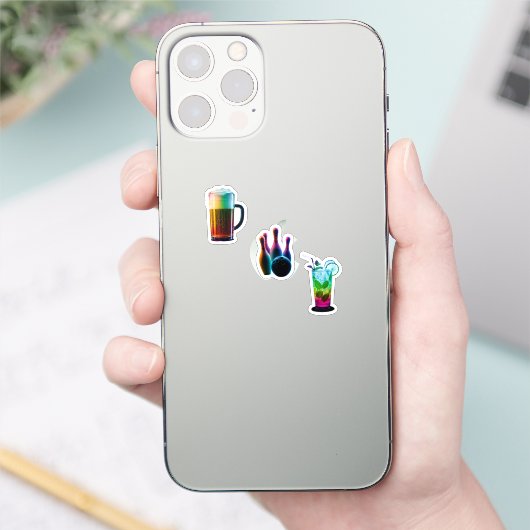 bowling stickers  シール (スマートフォン)