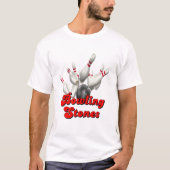 Bowling Team Bowling Stones Tシャツ (正面)