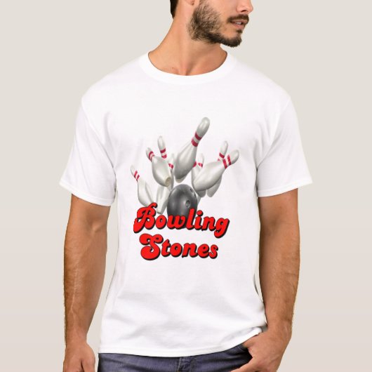 Bowling Team Bowling Stones Tシャツ (正面)