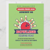 Bowling Tournament Flyer Template (正面)