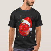 Bowling Ugly Christmas Sport Bowls Xmas Tシャツ (正面)