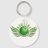 bowling wings キーホルダー (正面)