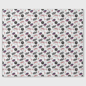 Bowling Wrapping Paper ラッピングペーパー (フラット)