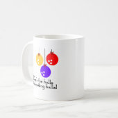 BowlingChickのデッキホール コーヒーマグカップ (正面左)