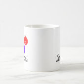 BowlingChickのデッキホール コーヒーマグカップ (中央)