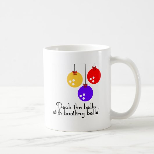 BowlingChickのデッキホール コーヒーマグカップ (右)