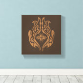 BOWMAN™のシンボルを破壊 キャンバスプリント (インサイチュ (ウッドフロア))