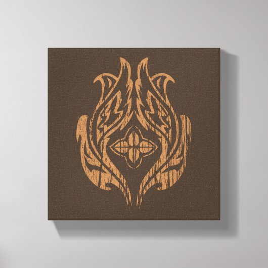 BOWMAN™のシンボルを破壊 キャンバスプリント (正面)