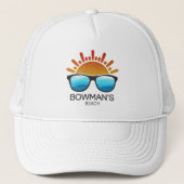 Bowman's Beach Florida Sunglasses キャップ (正面)