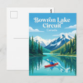 Bowron Lake Circuit カナダ ポストカード (正面/裏面)