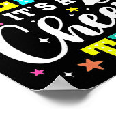 Bows And Cheerleading, It's A Cheer Thing, Funny C ポスター (角)