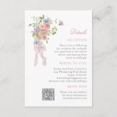 Bows and Wildflowers エンクロージャーカード (正面)