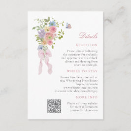 Bows and Wildflowers エンクロージャーカード